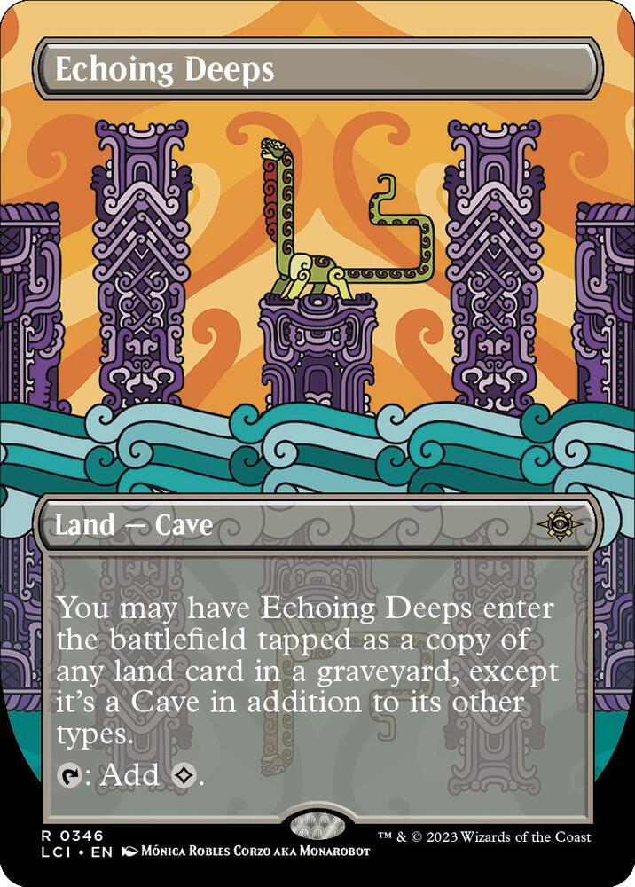 Echoing Deeps (Borderless), LCI, 346, NM