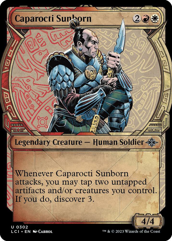 Caparocti Sunborn (Showcase), LCI, 302, NM