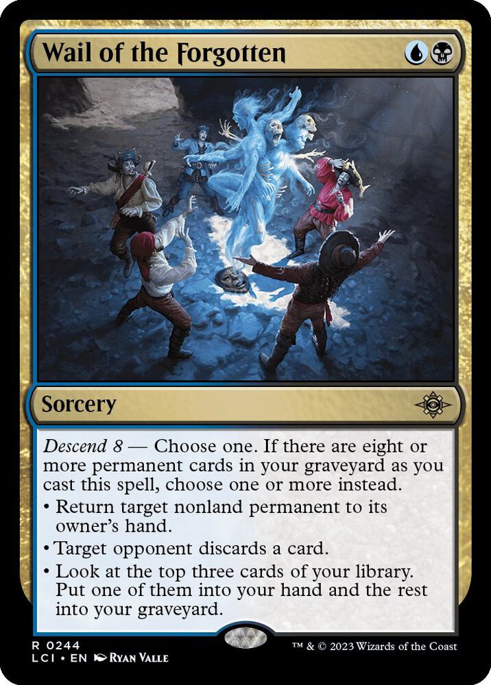 Wail of the Forgotten, LCI, 244, NM, Foil