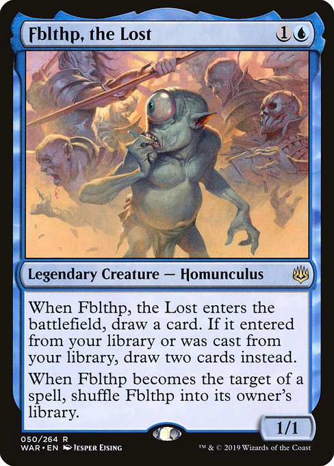 Fblthp, the Lost front