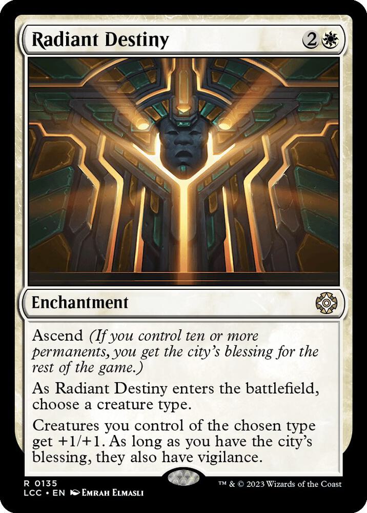 Radiant Destiny, LCC, 135, NM