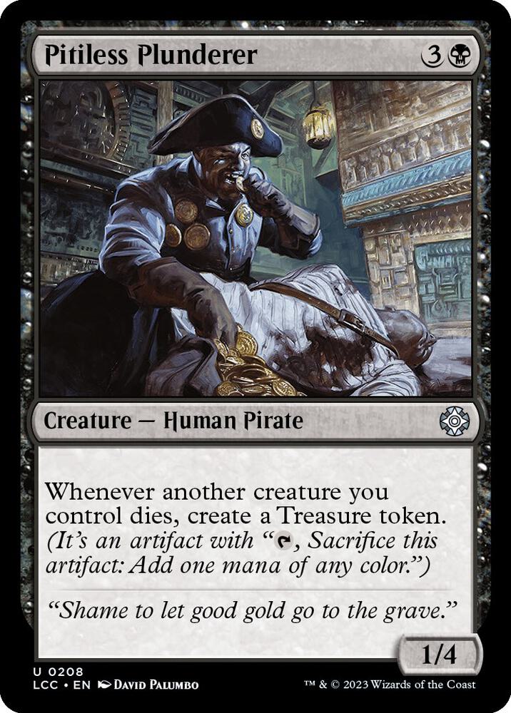 Pitiless Plunderer, LCC, 208, NM