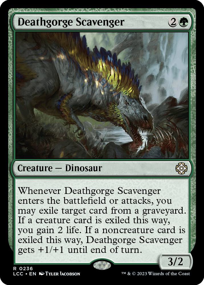 Deathgorge Scavenger, LCC, 236, NM