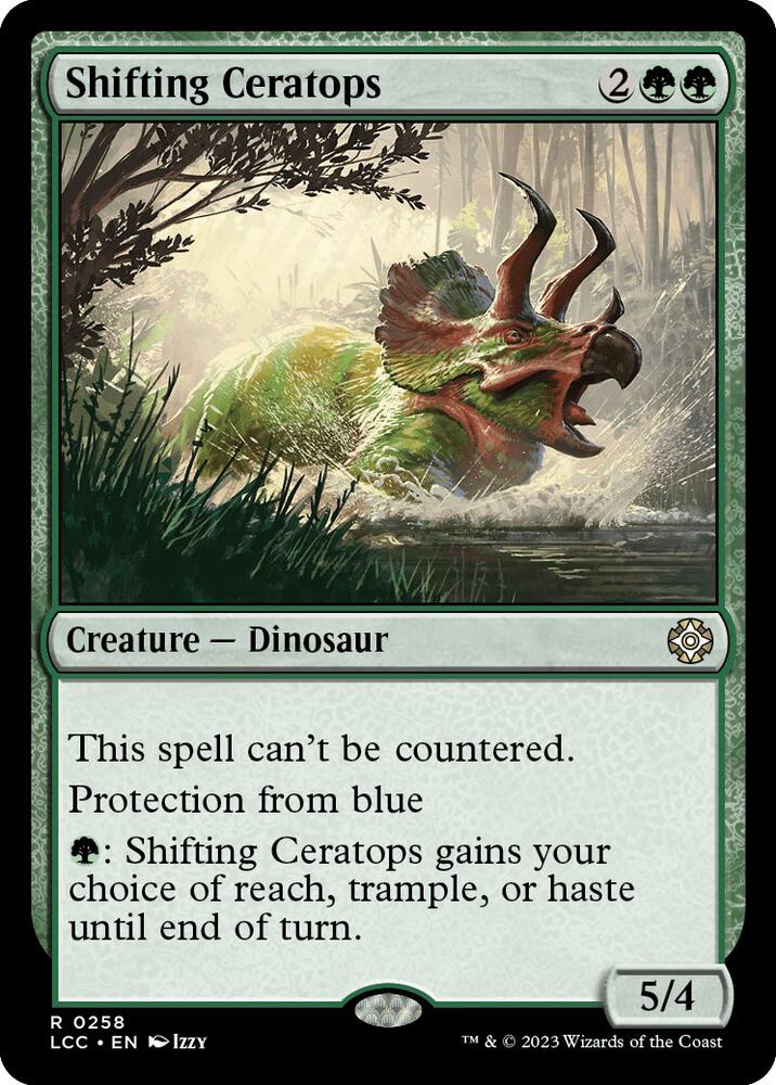 Shifting Ceratops, LCC, 258, NM