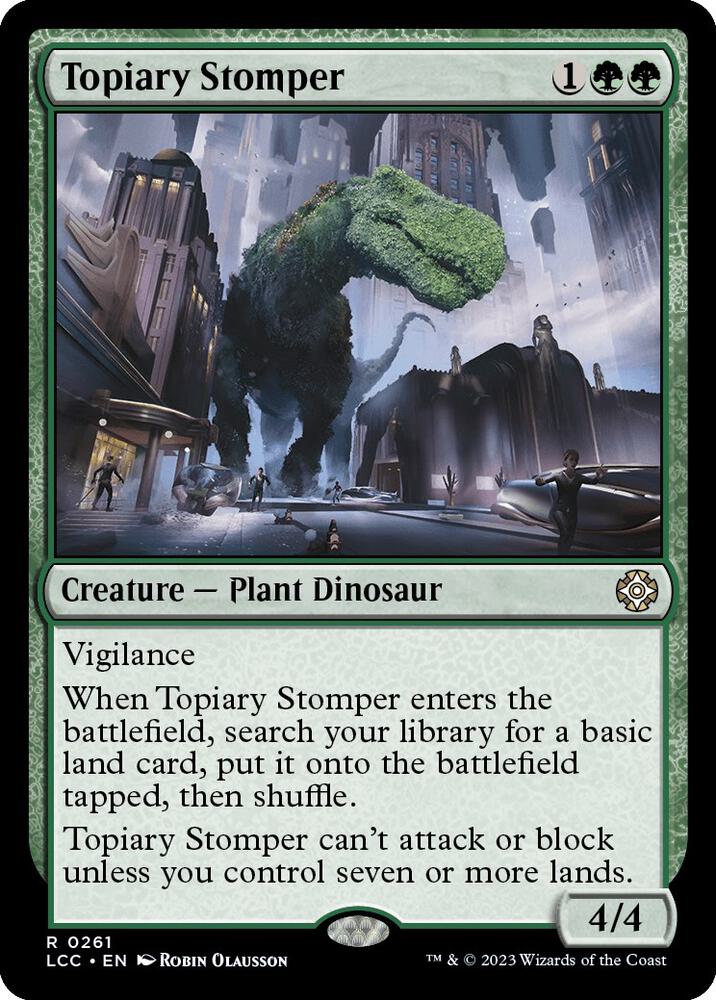 Topiary Stomper, LCC, 261, NM