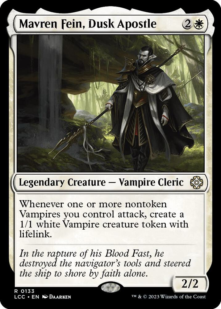 Mavren Fein, Dusk Apostle, LCC, 133, NM