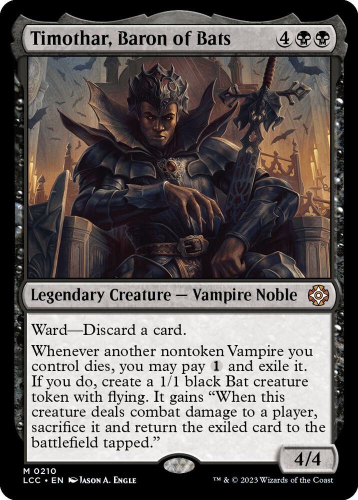 Timothar, Baron of Bats, LCC, 210, NM