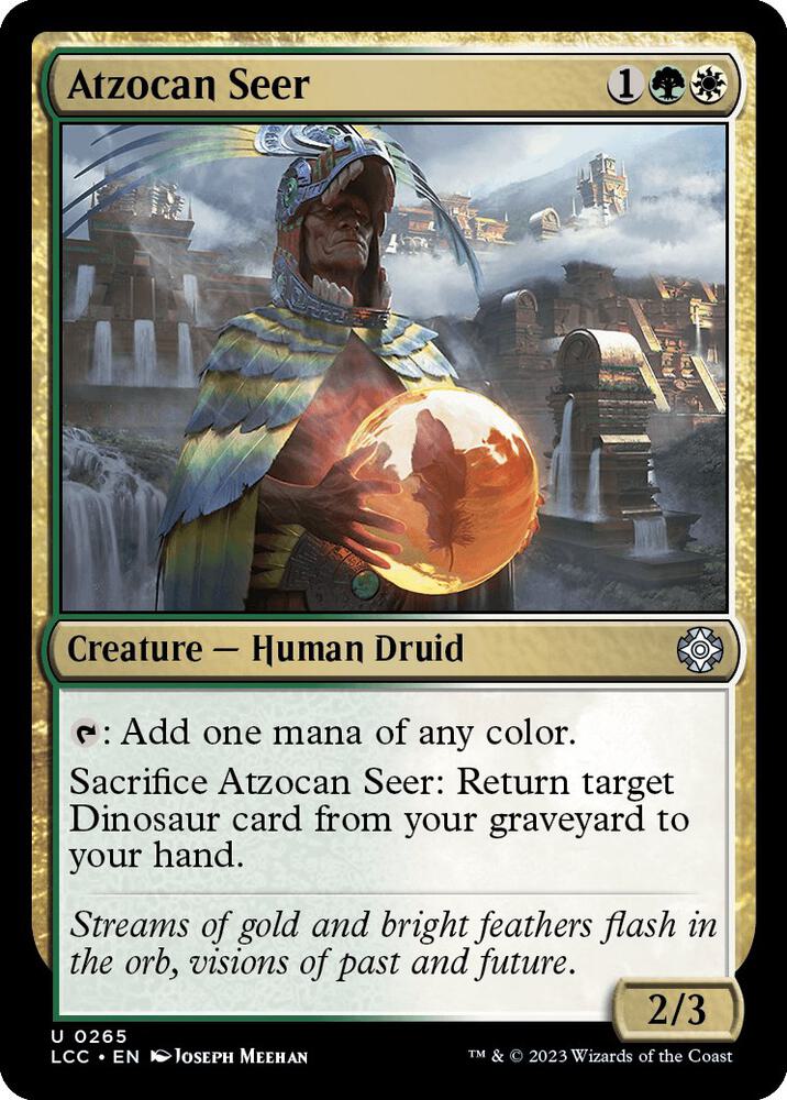 Atzocan Seer, LCC, 265, NM