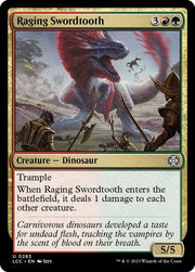 Raging Swordtooth, LCC, 283, NM