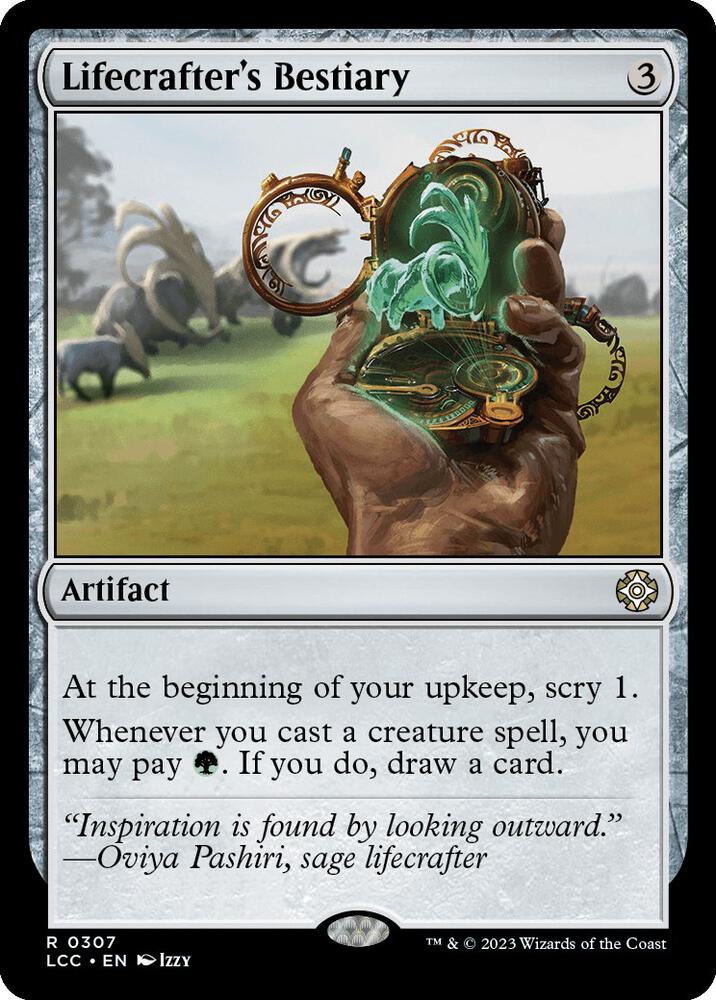 Lifecrafter's Bestiary, LCC, 307, NM