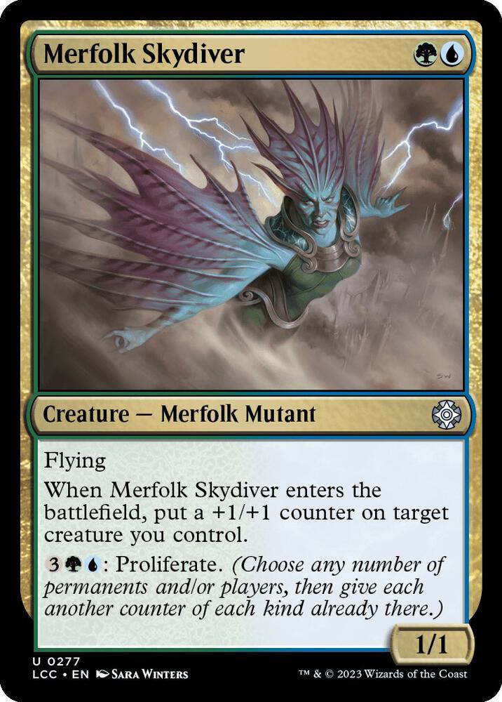 Merfolk Skydiver, LCC, 277, NM