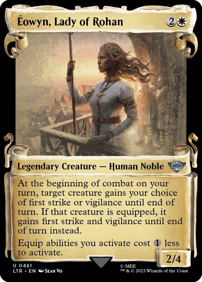 Eowyn, Lady of Rohan (Showcase Scrolls), LTR, 461, NM