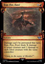Fear, Fire, Foes! (Showcase Scrolls), LTR, 576, NM