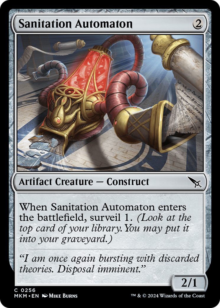 Sanitation Automaton (MKM) 256 - WZRD TCG