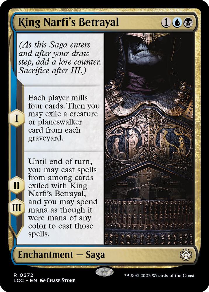 King Narfi's Betrayal, LCC, 272, NM