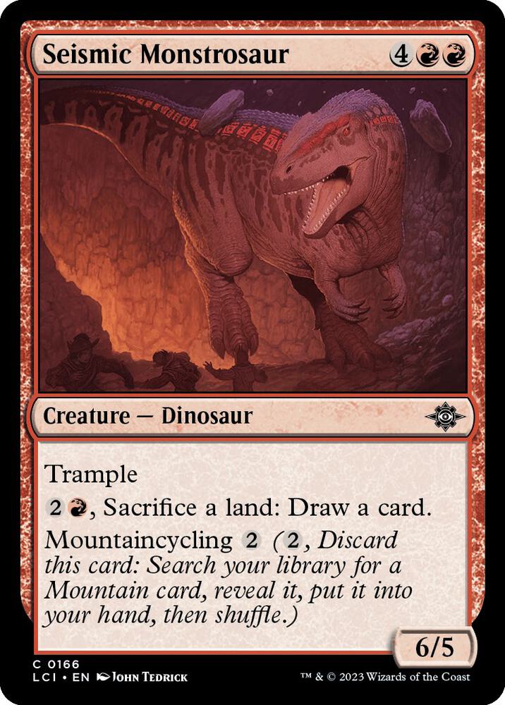 Seismic Monstrosaur, LCI, 166, NM