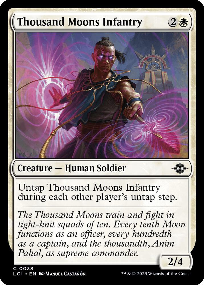 Thousand Moons Infantry, LCI, 38, NM