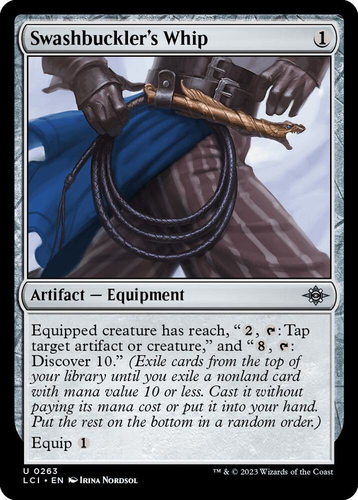 Swashbuckler's Whip, LCI, 263, NM
