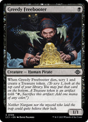 Greedy Freebooter, LCI, 109, NM, Foil