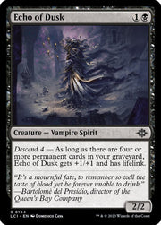 Echo of Dusk, LCI, 104, NM, Foil