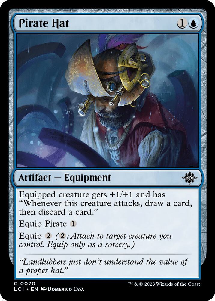 Pirate Hat, LCI, 70, NM, Foil