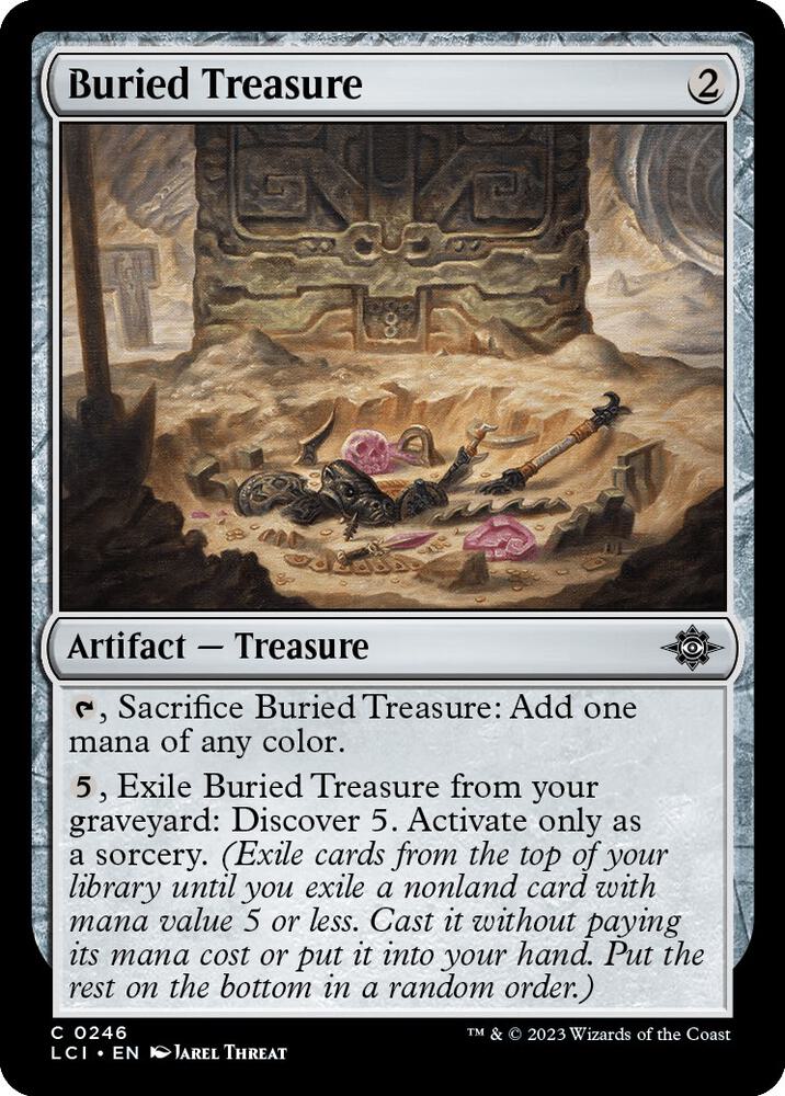 Buried Treasure, LCI, 246, NM