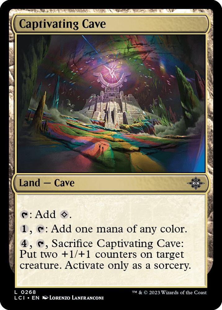 Captivating Cave, LCI, 268, NM, Foil