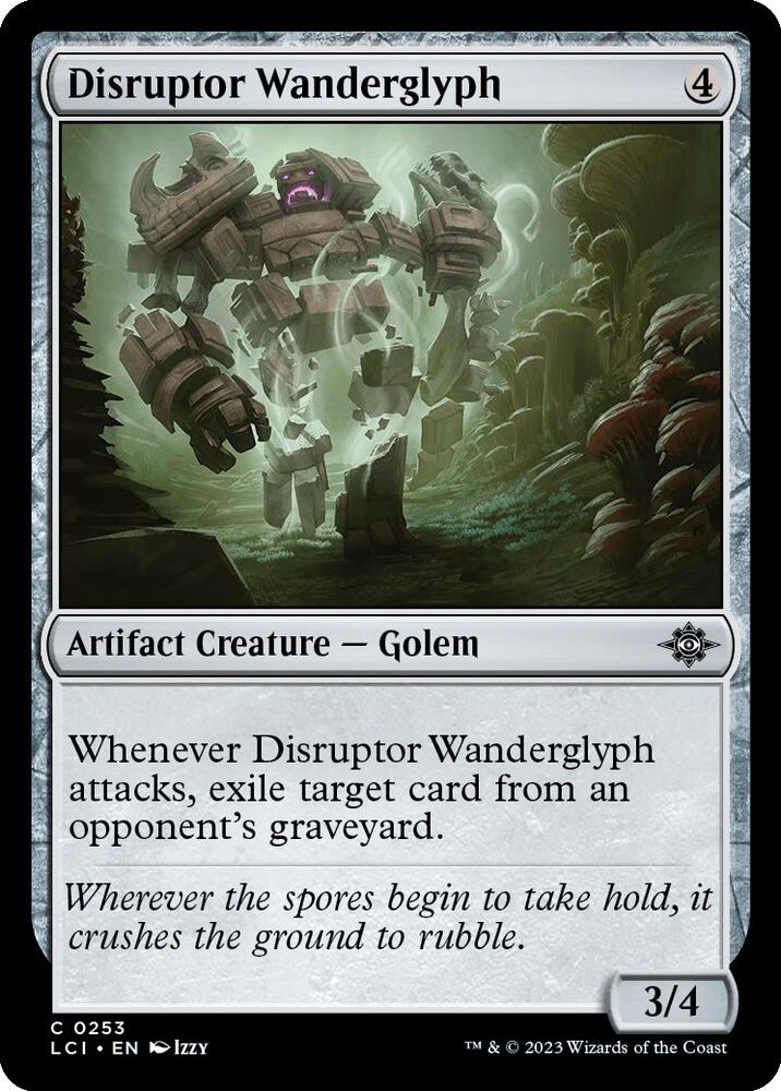 Disruptor Wanderglyph, LCI, 253, NM, Foil