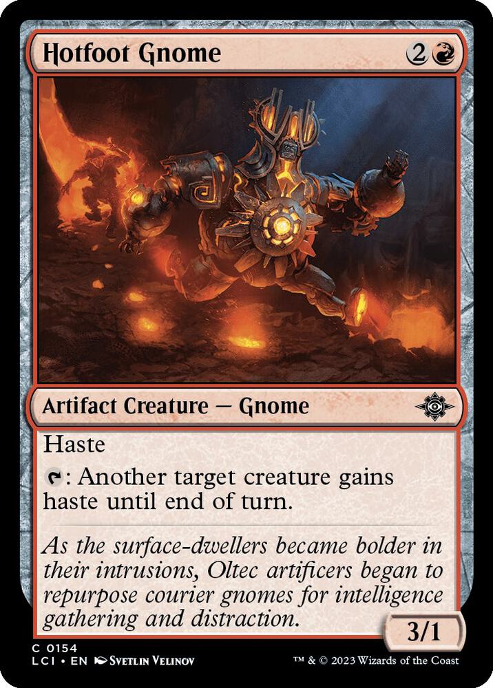 Hotfoot Gnome, LCI, 154, NM