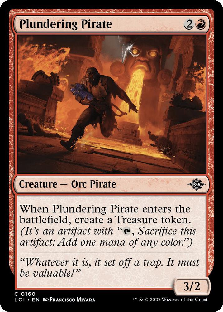 Plundering Pirate, LCI, 160, NM