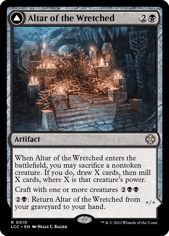 Altar of the Wretched, LCC, 10, NM