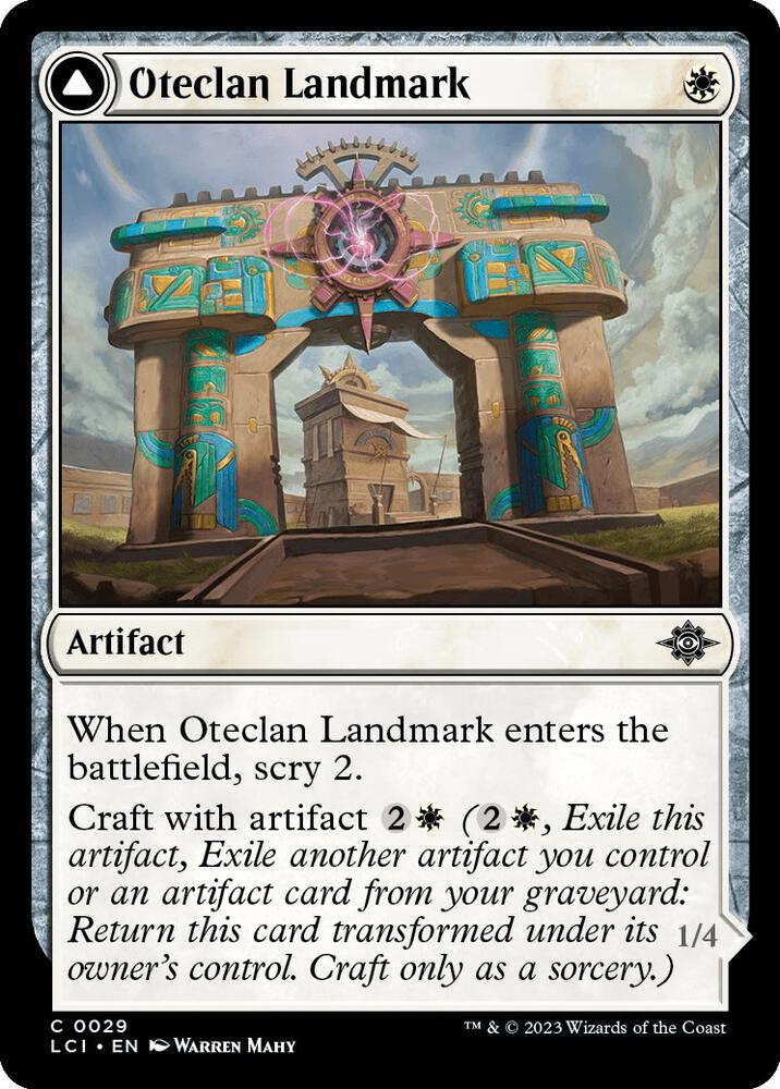 Oteclan Landmark, LCI, 29, NM