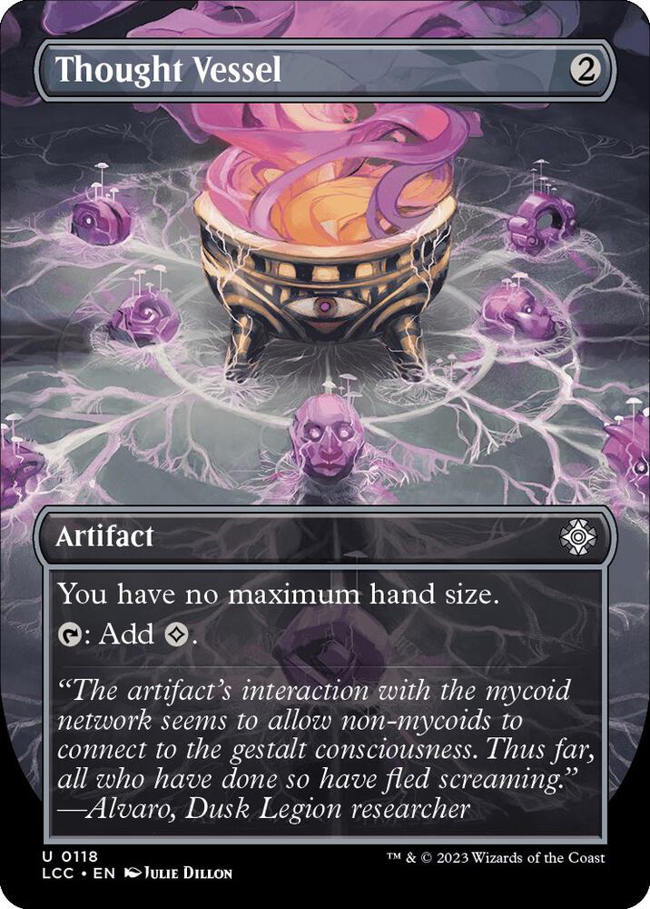 Thought Vessel (Borderless),, 118, Near Mint, Normal