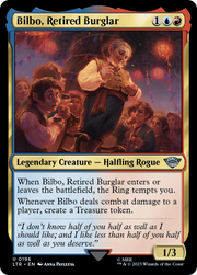 Bilbo, Retired Burglar (LTR) 196 - WZRD TCG