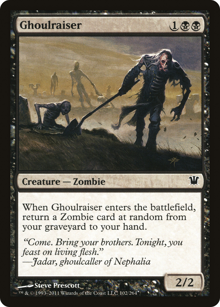 Ghoulraiser (ISD) 102 - WZRD TCG