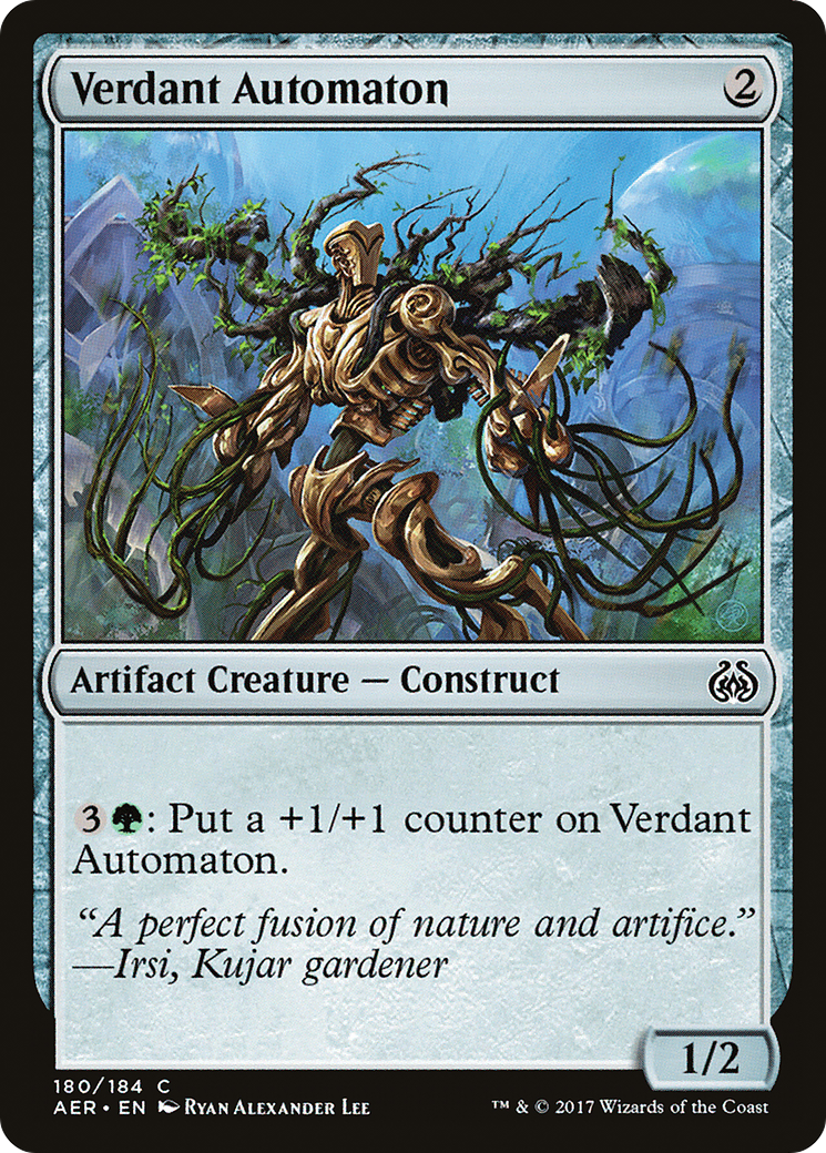 Verdant Automaton (AER) 180 - WZRD TCG