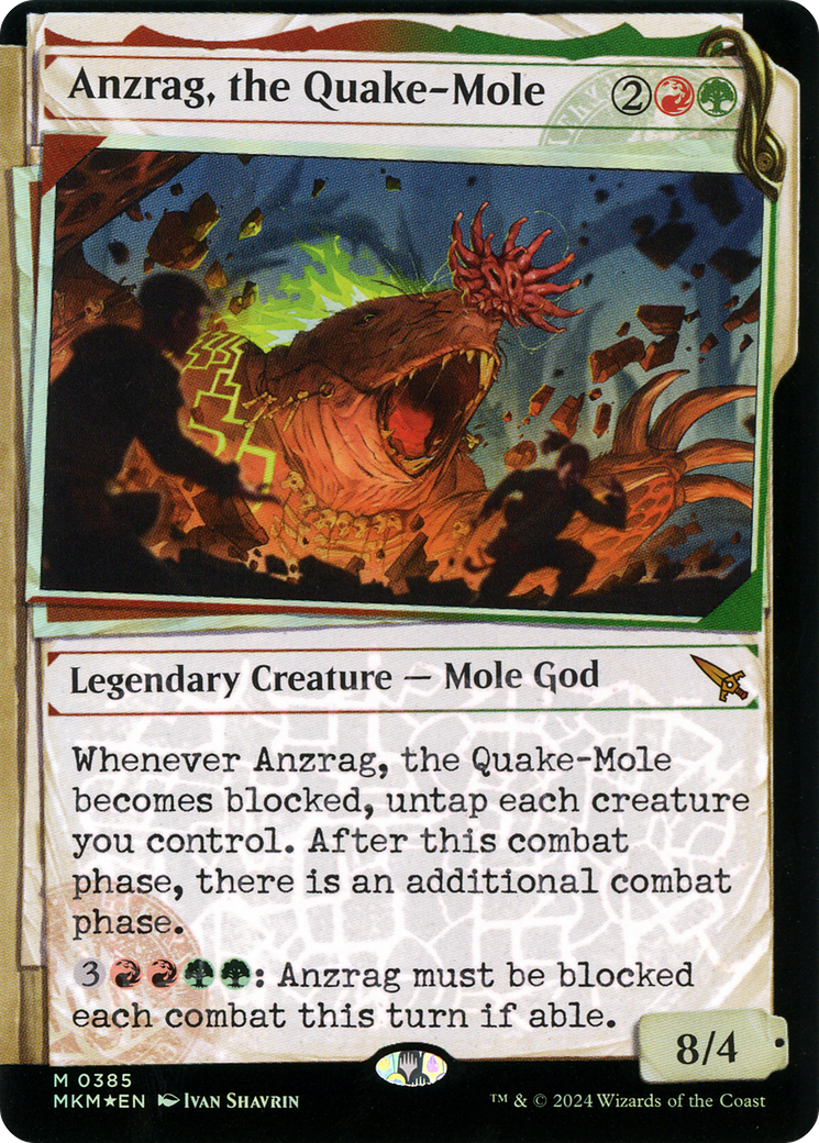Anzrag, the Quake-Mole (MKM) 385 - WZRD TCG