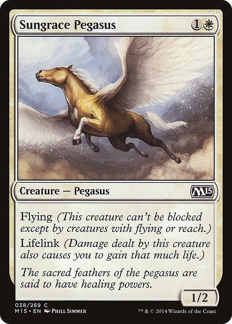 Sungrace Pegasus (M15) 38 - WZRD TCG