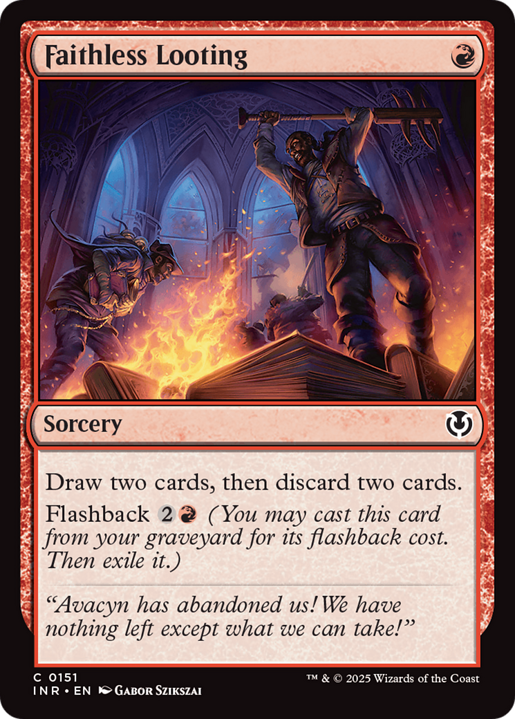 Faithless Looting (INR) 151 - WZRD TCG