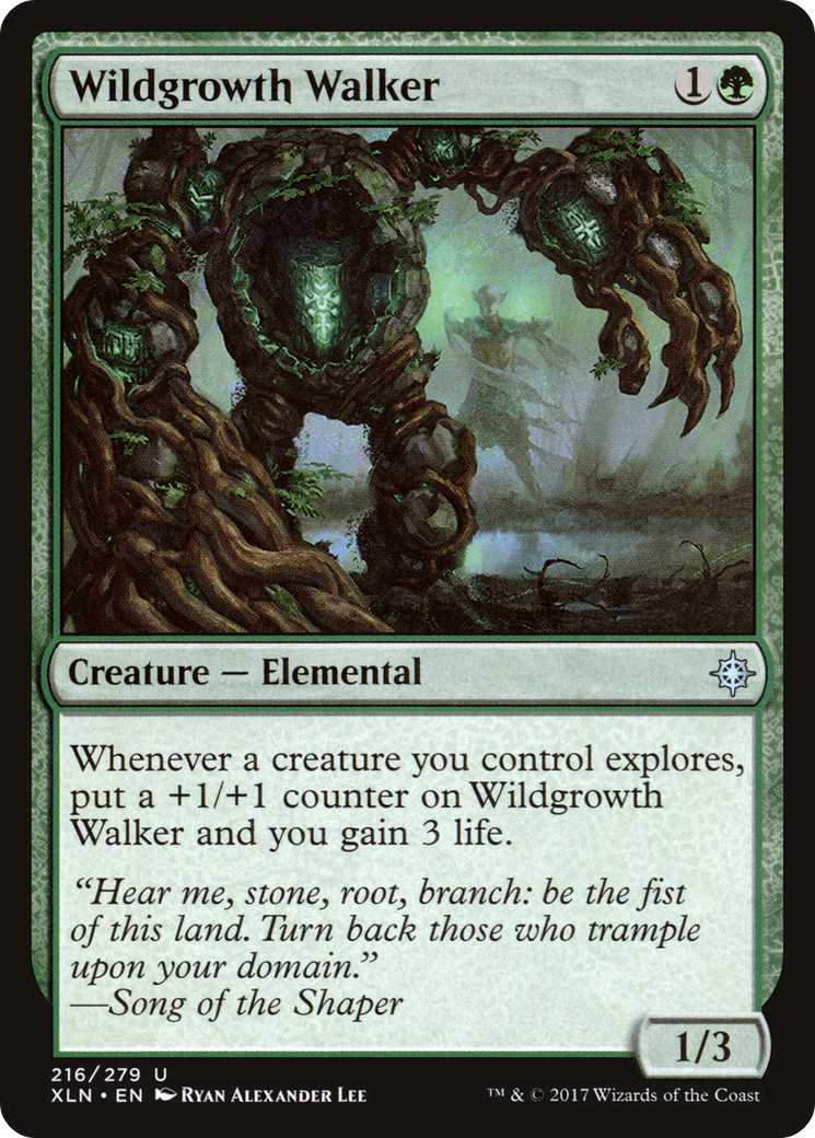 Wildgrowth Walker (XLN) 216 - WZRD TCG