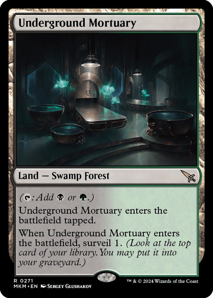 Underground Mortuary,, 271, Near Mint, Normal