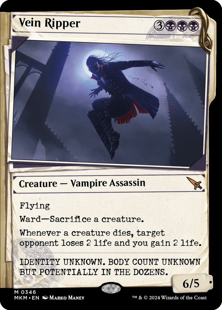 Vein Ripper (Showcase),, 346, Near Mint, Normal