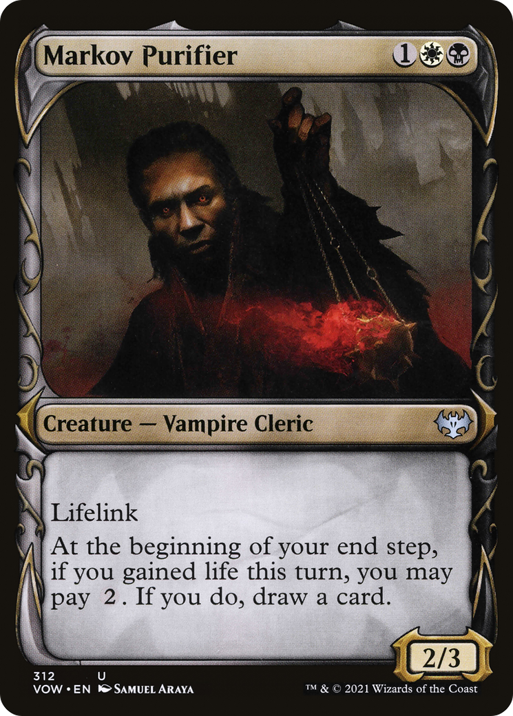 Markov Purifier (VOW) 312
