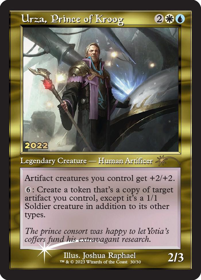 Urza, Prince of Kroog,, 30, Near Mint, Foil