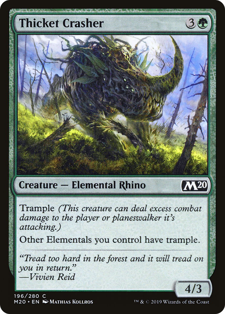 Thicket Crasher (M20) 196