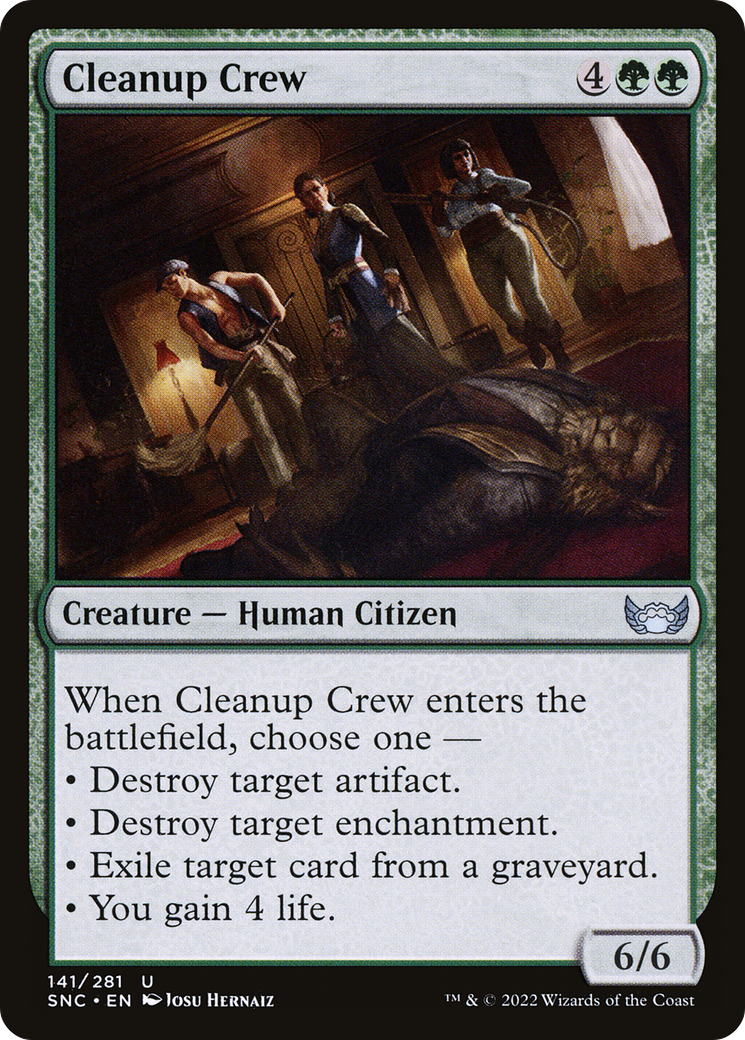 Cleanup Crew (SNC) 141 - WZRD TCG