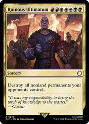 Ruinous Ultimatum, PIP, 220, NM