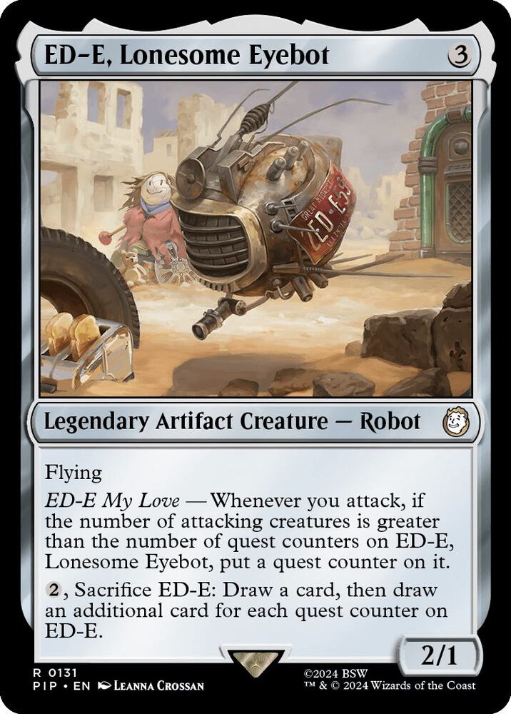 ED-E, Lonesome Eyebot, PIP, 131, NM