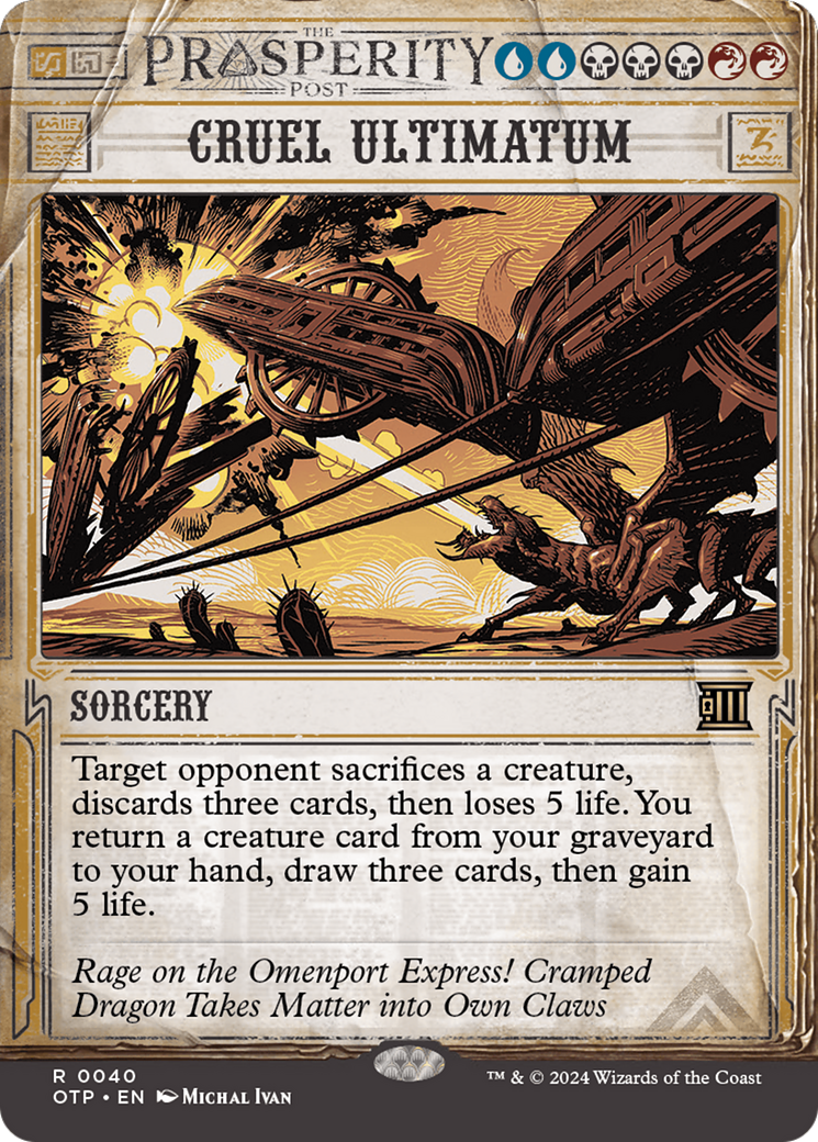 Cruel Ultimatum (OTP) 40