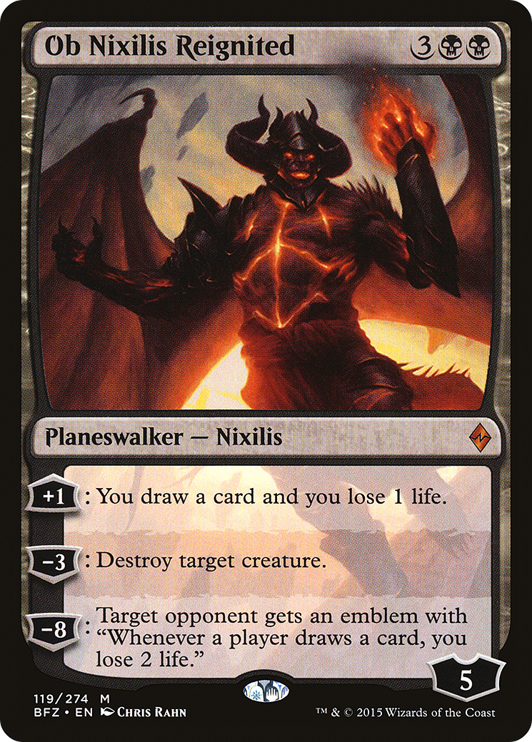 Ob Nixilis Reignited (BFZ) 119 - WZRD TCG